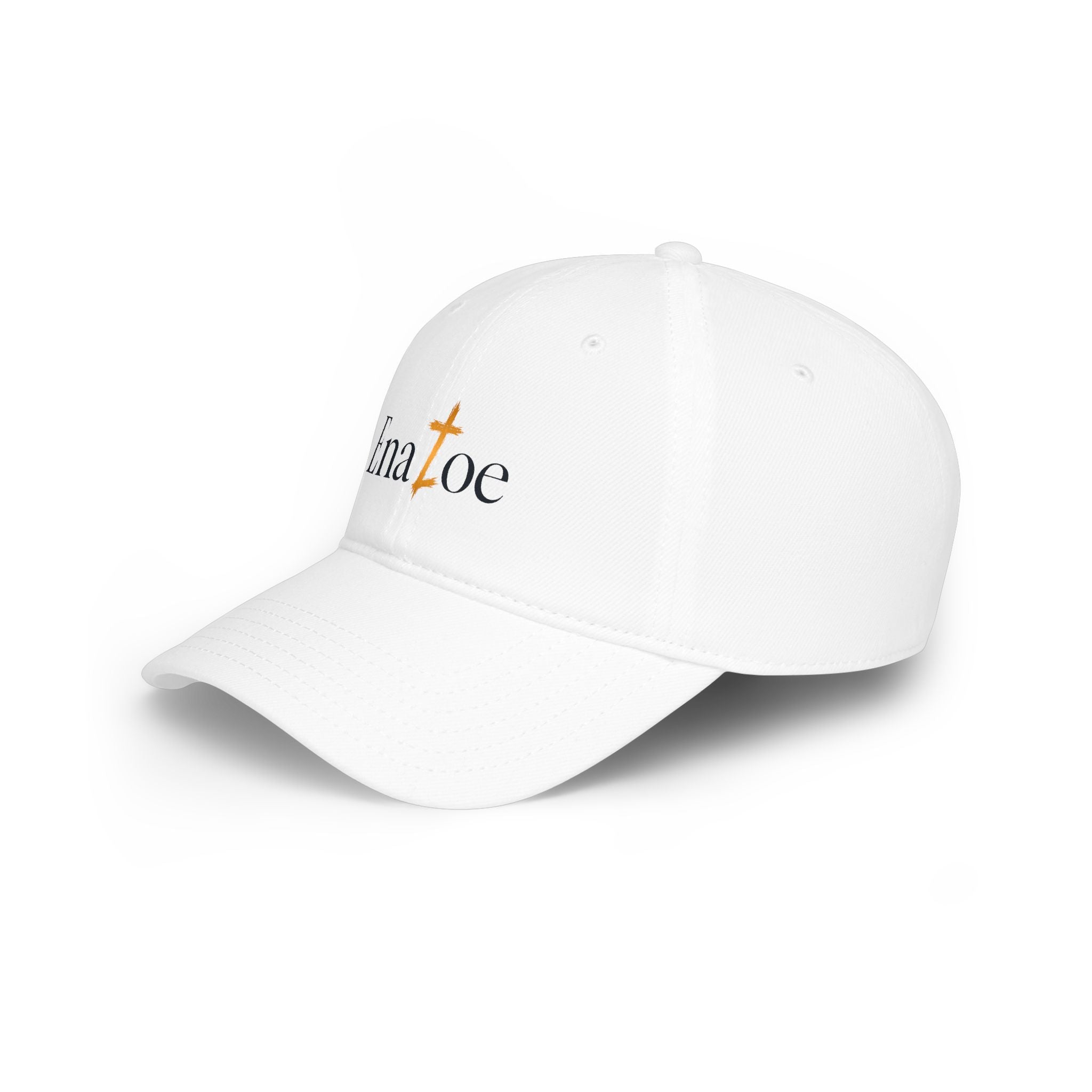 Christian Cross Baseball Cap – "Enatoe" Logo Low Profile Hat