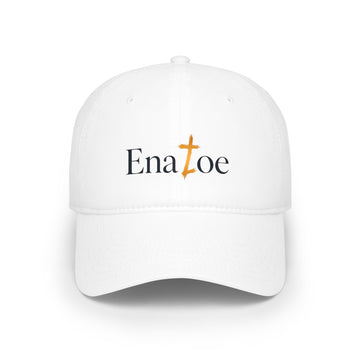 Christian Cross Baseball Cap – "Enatoe" Logo Low Profile Hat