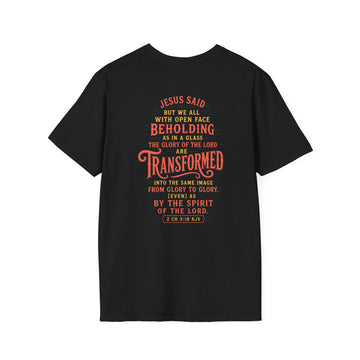 Black T-shirt Printed